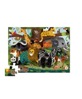 Puzzel Jungle friends +3j - Crocodile Creek