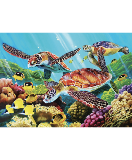 Cobble Hill family puzzle 350 pieces - Molokini Current