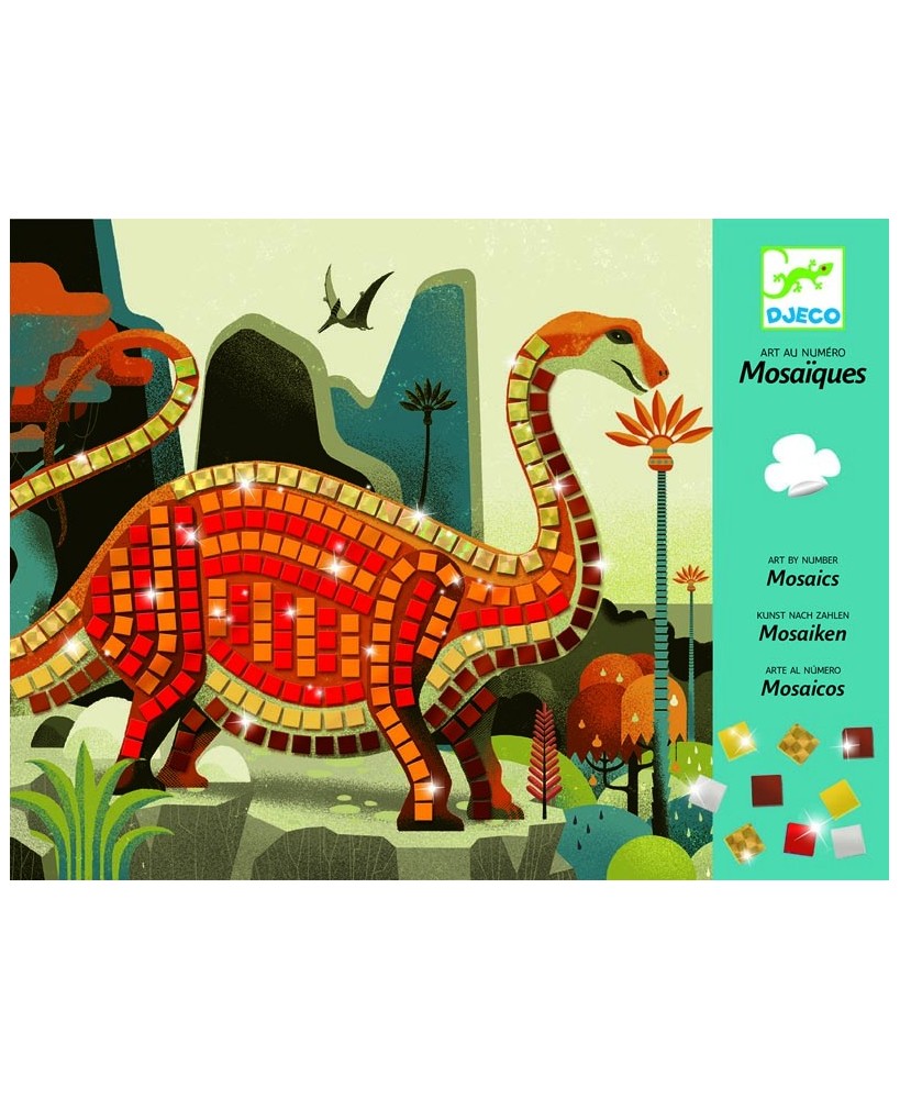 Mozaïek Dinosaurus 4-8j - Djeco