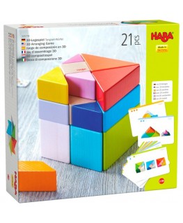 3D-compositiespel Tangram kubus 2-99j - Haba