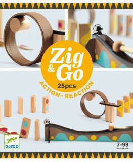 Zig & Go Action Reaction 5642 25 pcs 7-99j - Djeco