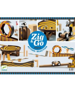 Zig & Go Action Reaction 5643  45 pcs 8-99j - Djeco