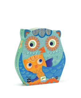 Hello Owl 24 pcs +3j - Djeco