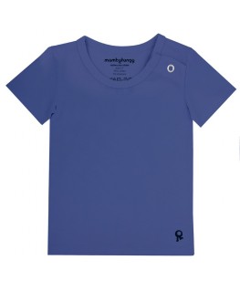 T-Shirt baby korte mouwen / Blauw - Mambotango