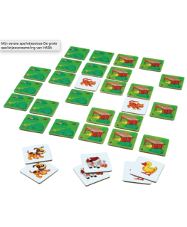 Mijn eerste spelletjesdoos - Spelletjesverzameling +3j - Haba