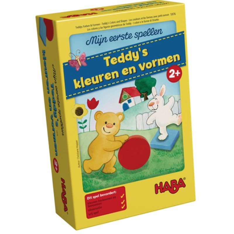 beschermen Nauwkeurigheid spannend Spel - Mijn eerste spellen - Teddy's kleuren en vormen - Haba