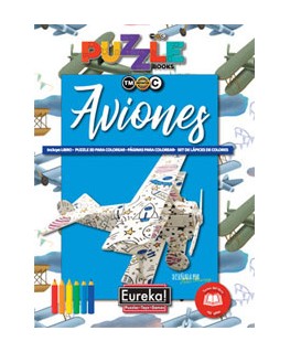 Eureka 3D Puzzle Books - Vliegtuigen - Eureka