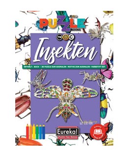 Eureka 3D Puzzle Books - Insecten - Eureka