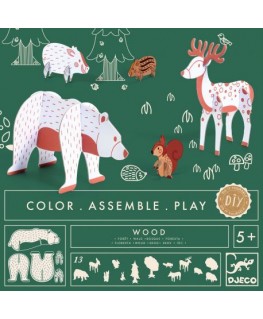 Color-assemble-play - Wood - +5j - Djeco