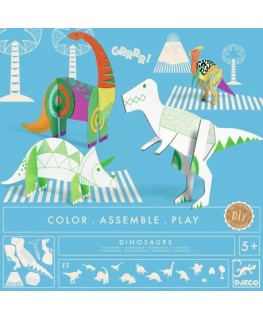 Color-assemble-play - Dinosaurs- +5j - Djeco