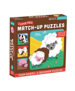 Match-Up Puzzel - Farm Babies - Mudpuppy