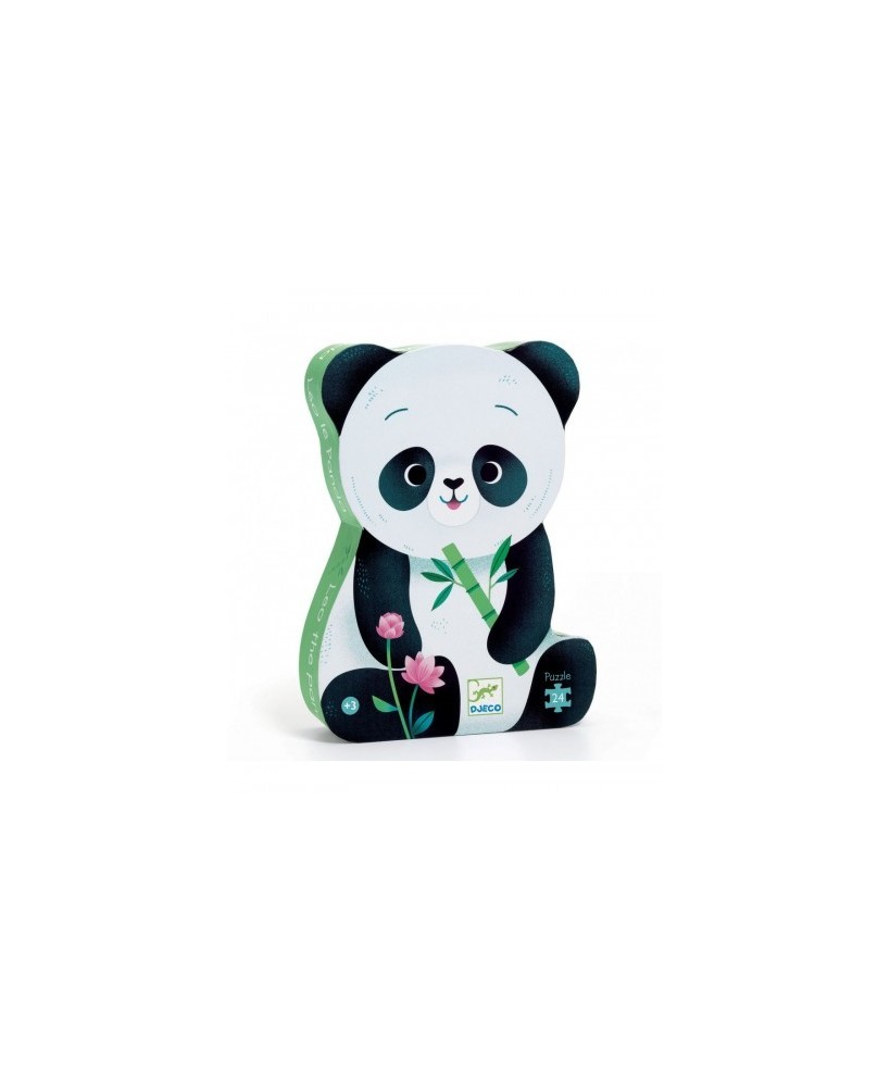 Puzzel panda 24pcs +3j - Djeco