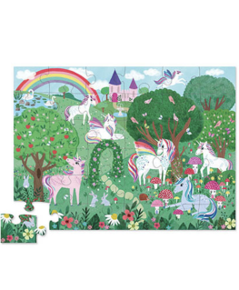 Unicorn dreams puzzel 36pcs +3j - Crocodile creek