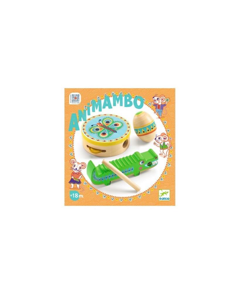 Animambo set van 3 +18m - Djeco