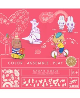 Color-assemble-play kawaii +5j - Djeco