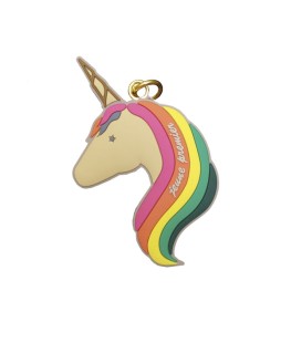 Sleutelhanger charm unicorn gold - Jeune premier