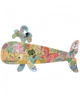 Puzzel walvis 150 pcs - Djeco