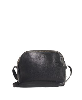 Emily Black Stromboli Leather - Full Leather Strap - O my bag