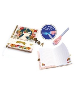 Oana secret notebook - Magic felt pen - Djeco