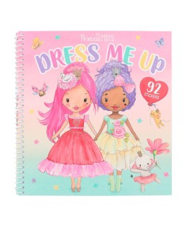 Prinses mimi dress me up stickerboek - Top Model