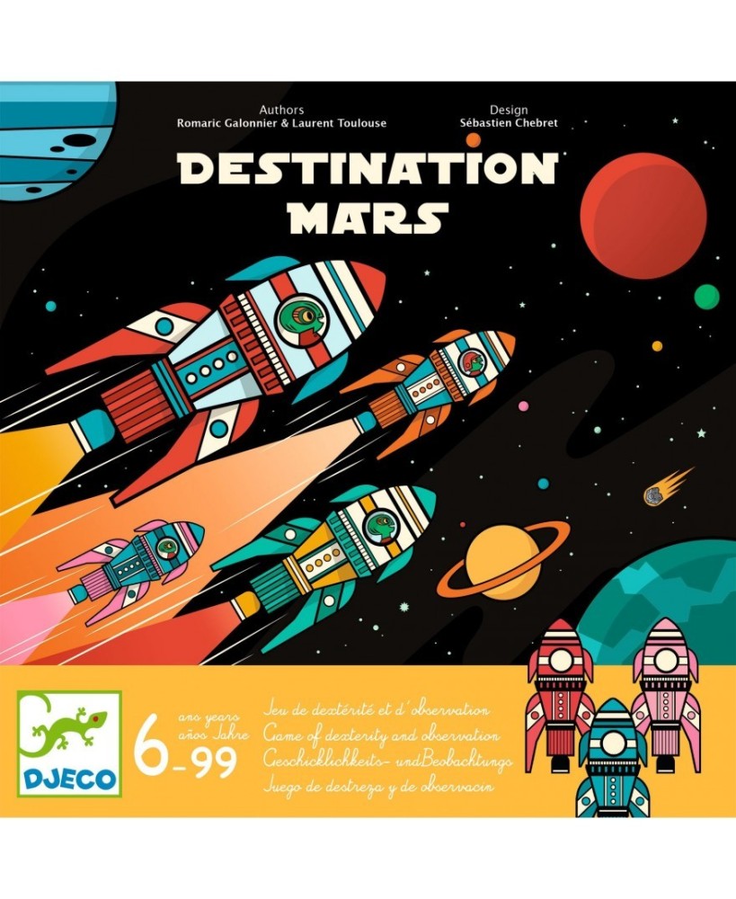 Spel destination Mars 6-99j - Djeco