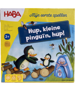 Mijn eerste spellen - hup , kleine pinguïn , hup - Haba