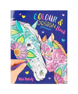 Miss Melody Color and design book -  TOP model