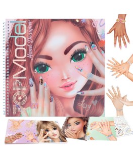 Create your hand design Kleurboek - Top Model