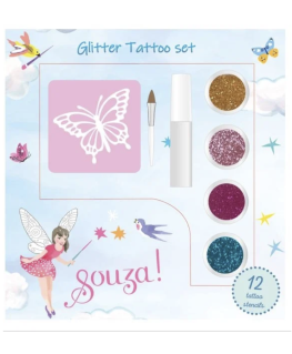 Glitter tattoo set - Souza!
