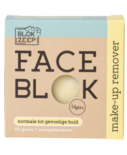 Make-up remover Bar - Oranjebloesem - normale tot gevoelige huid - Blokzeep