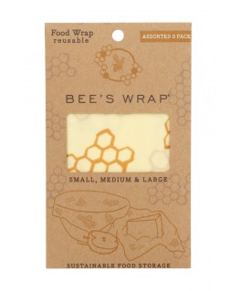 Bee's wrap 3-pack assorted ( starter Set)