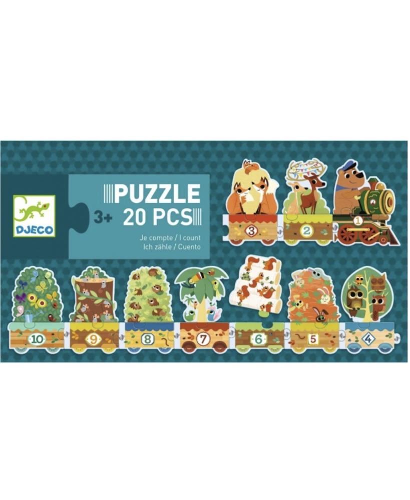 Puzzel ik ben van plan om...- 20pcs - Djeco