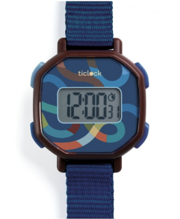 Ticlock horloge blue volute - Djeco