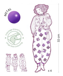 Fashion colouring - Rosemary & vriendjes - Djeco