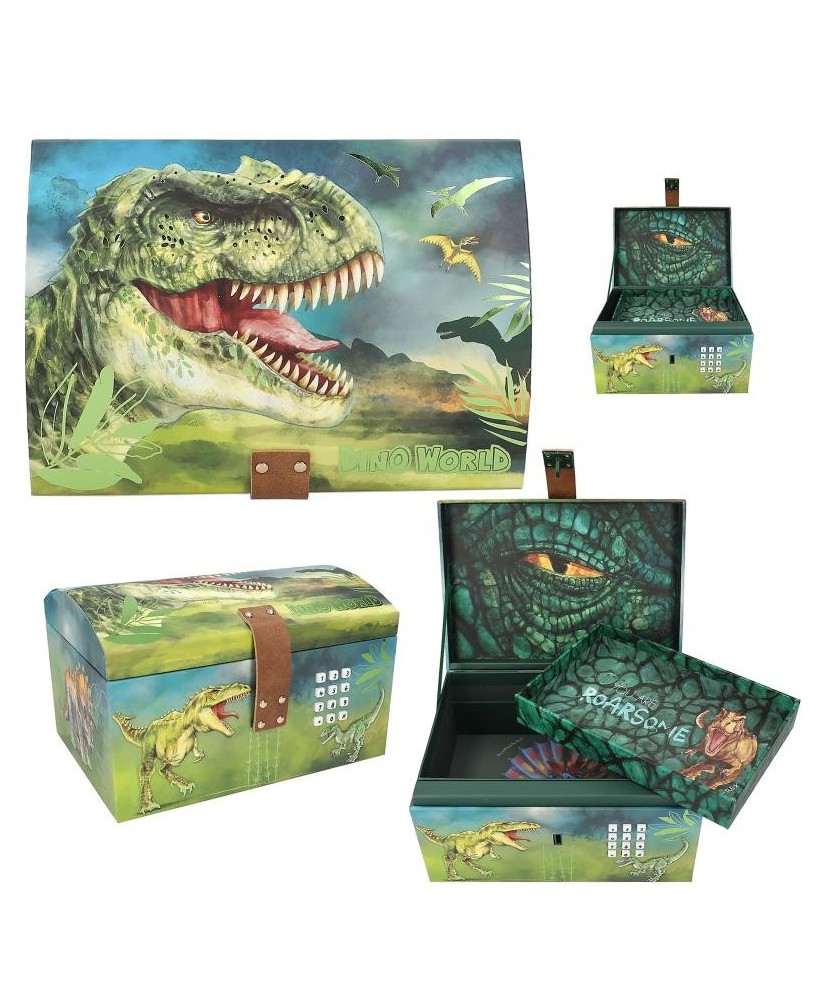 Dino World schatkist met code