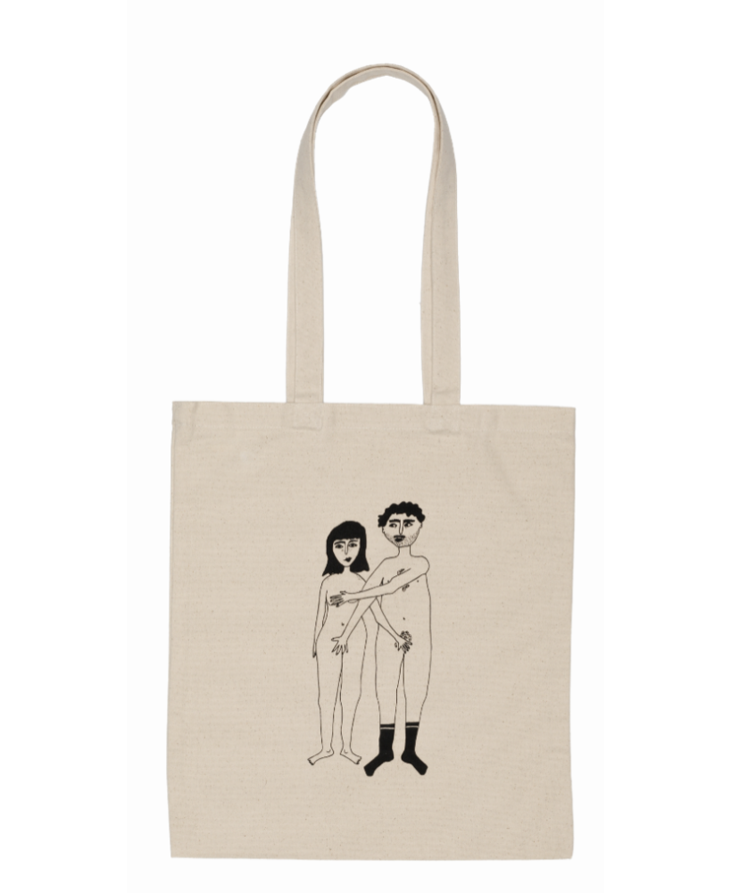 Totebag - Naked couple - Helen b