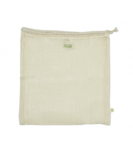 Organic Cotton Mesh Bag - Large - A slice of green