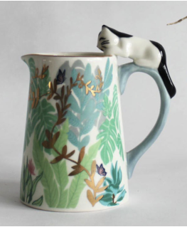 Secret garden cat jug - The...