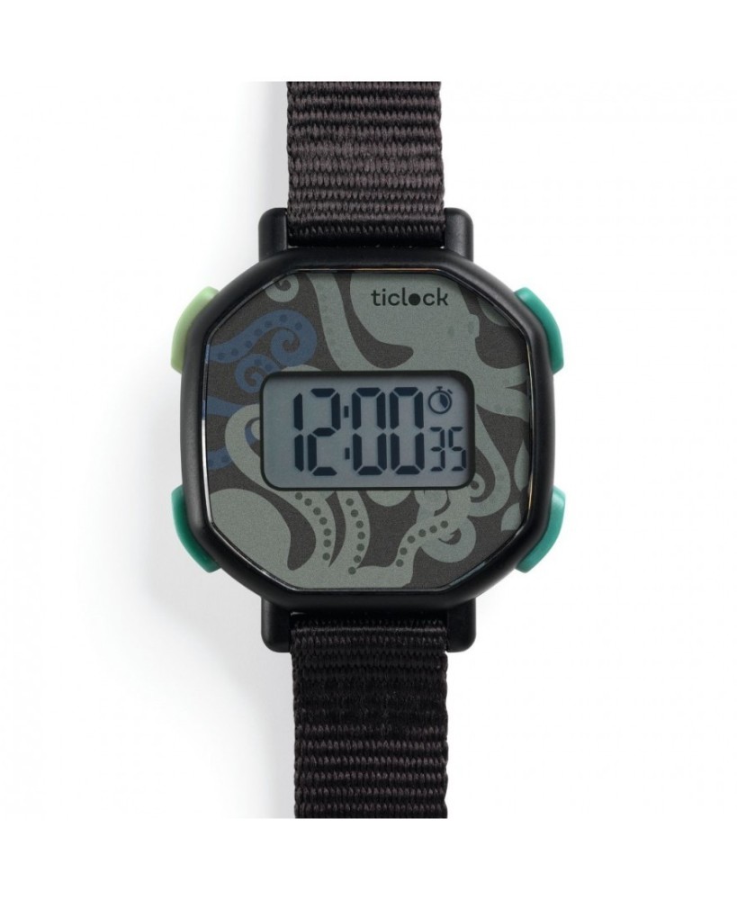 Horloge Black Octopus - Djeco