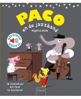 Geluidenboek Paco en de jazzband - Clavis