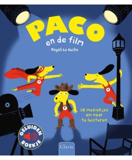 Geluidenboek Paco en de film - Clavis