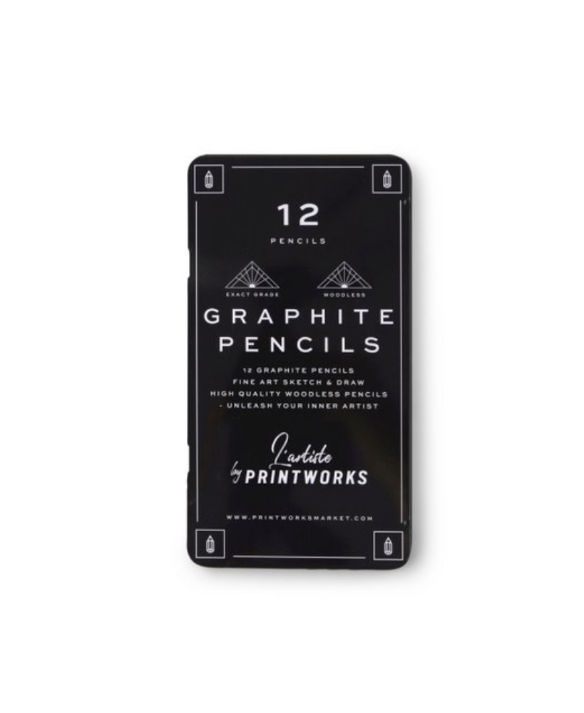 12 graphite pencils - Printworks