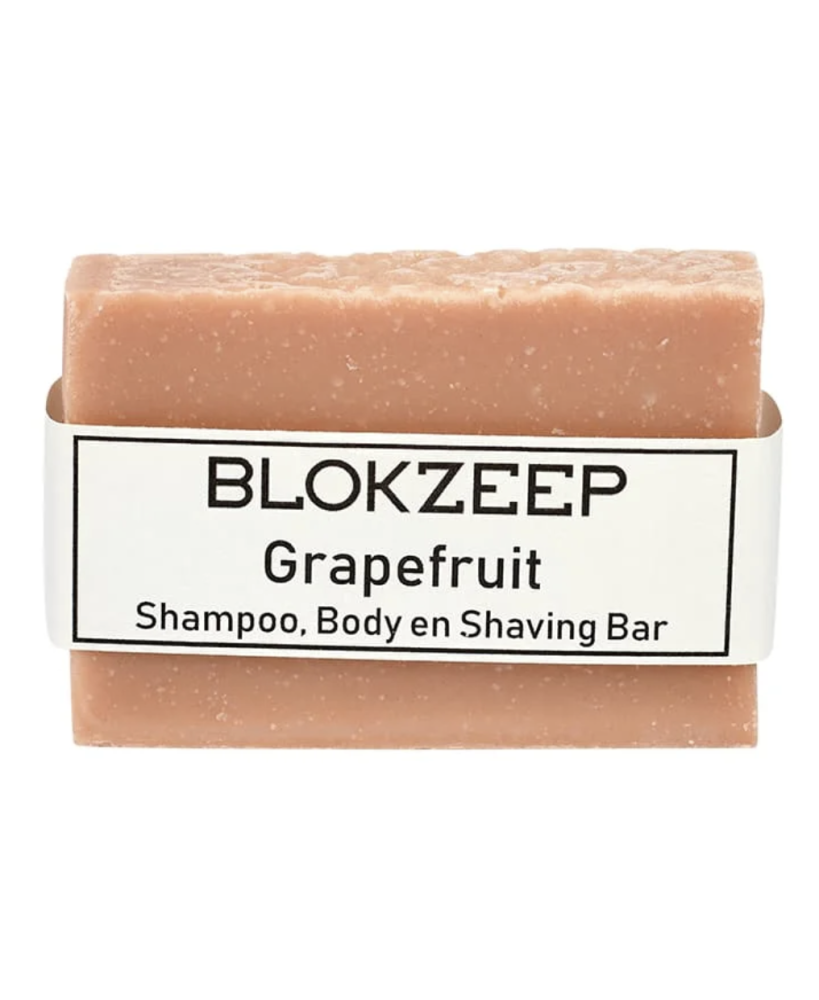 Natuurlijke scheerzeep, shampoo & body bar in 1 - Blokzeep