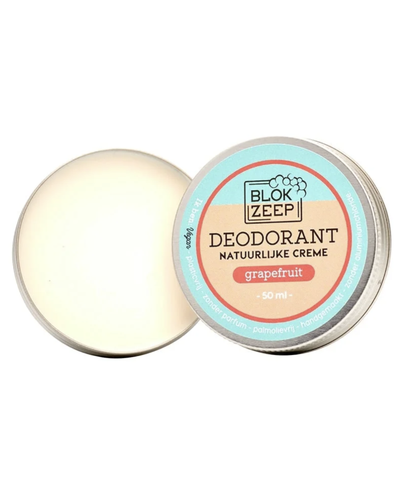 Deodorant Crème - grapefruit - Blokzeep