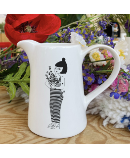 Small jug - lili flowerpot - Helen b