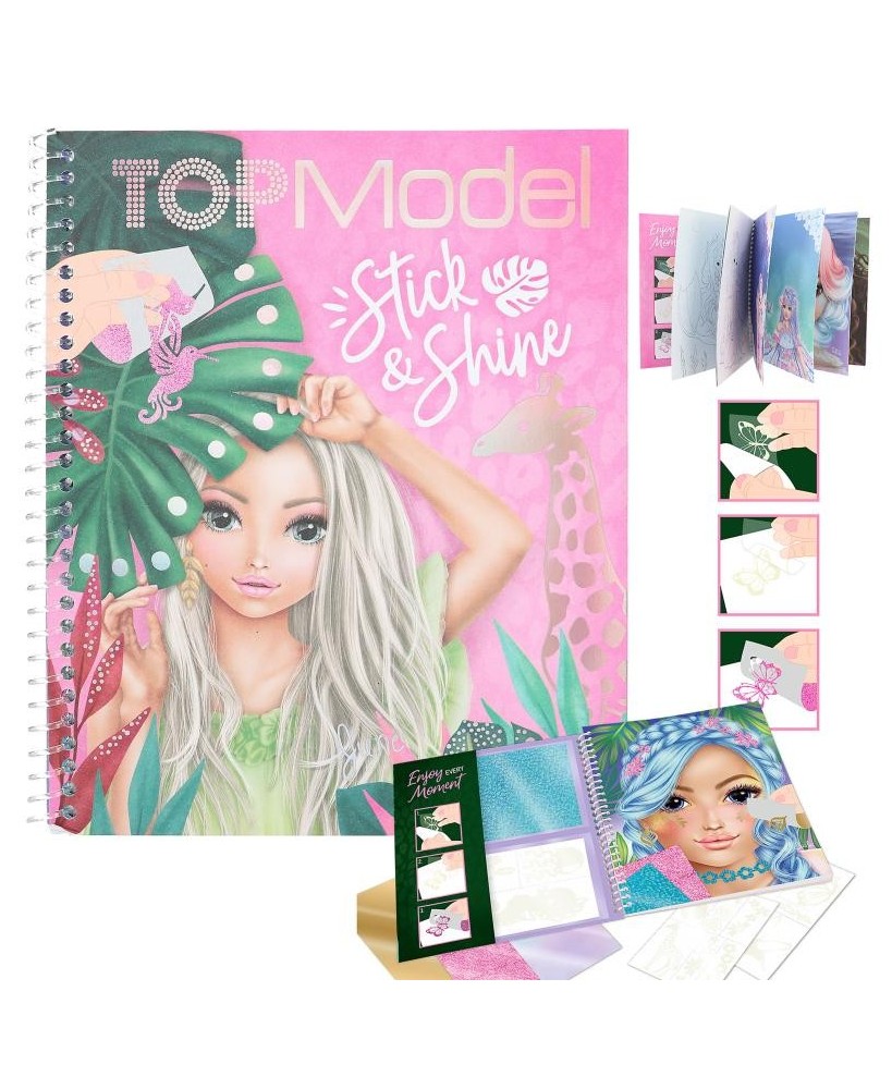 Kleurboek Stick & Shine - TOPmodel