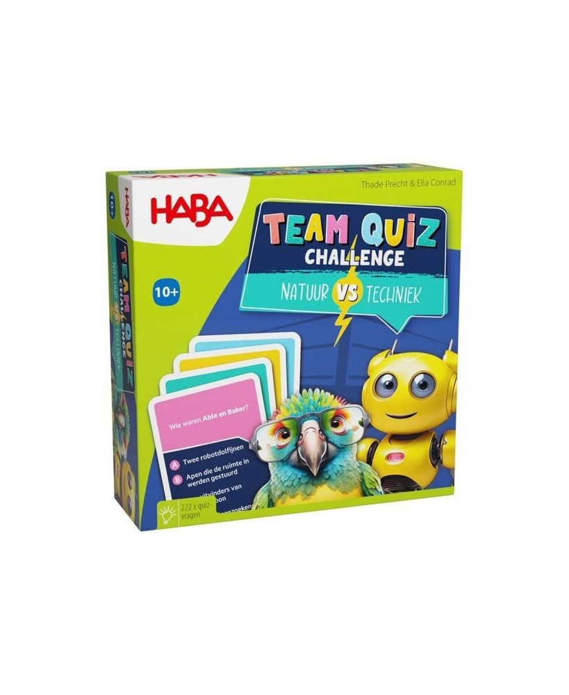 Team quiz challenge - natuur vs techniek - +10j - Haba