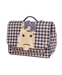 It bag midi - Houdstooth horse - Jeune premier