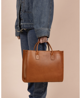 Jackie - cognac classic leather - O my bag