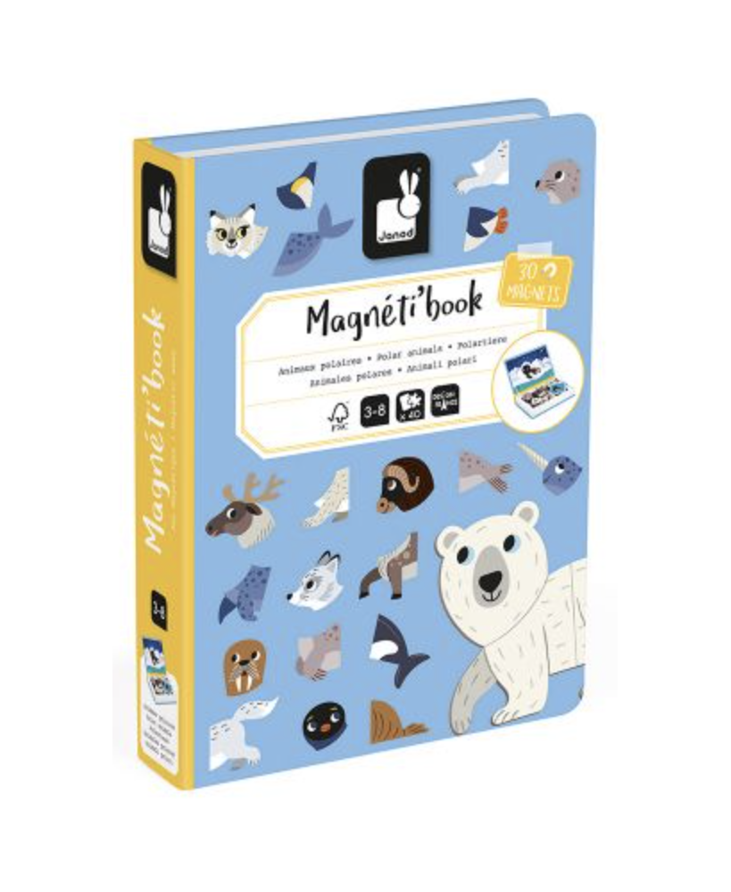 Magnèti'book Polar animals - Janod